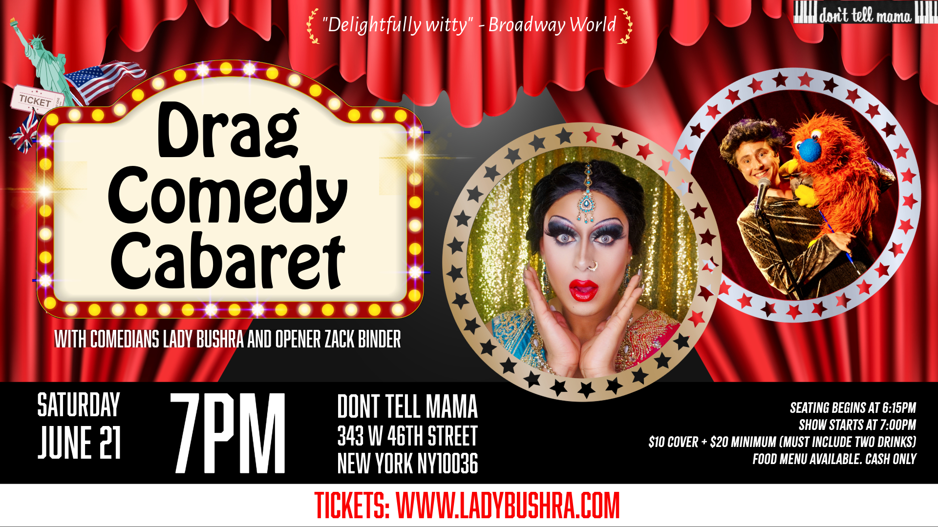 Drag Comedy Cabaret