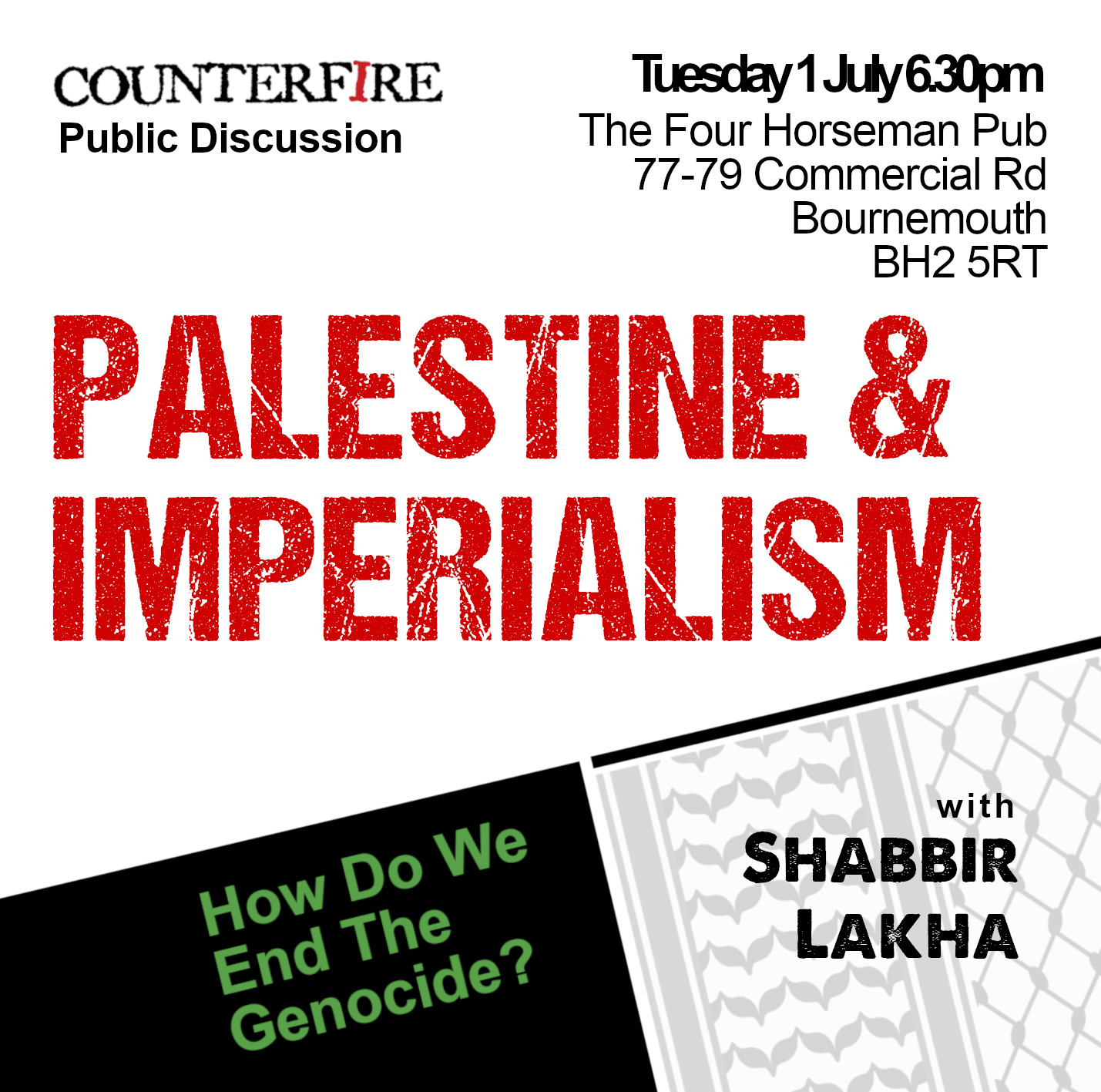 Palestine & Imperialism: How do we end the genocide?