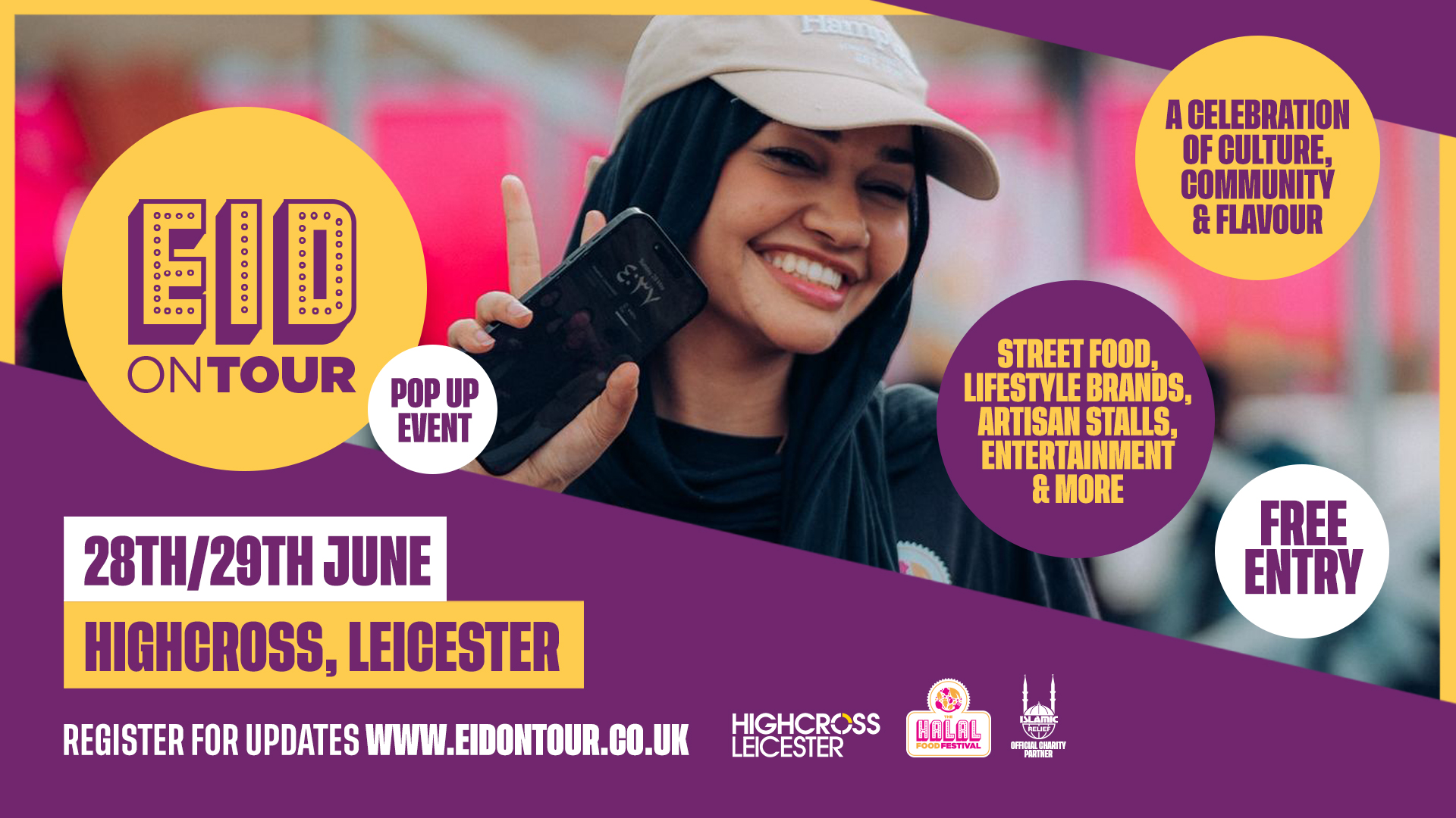 Eid On Tour at Highcross Leicester