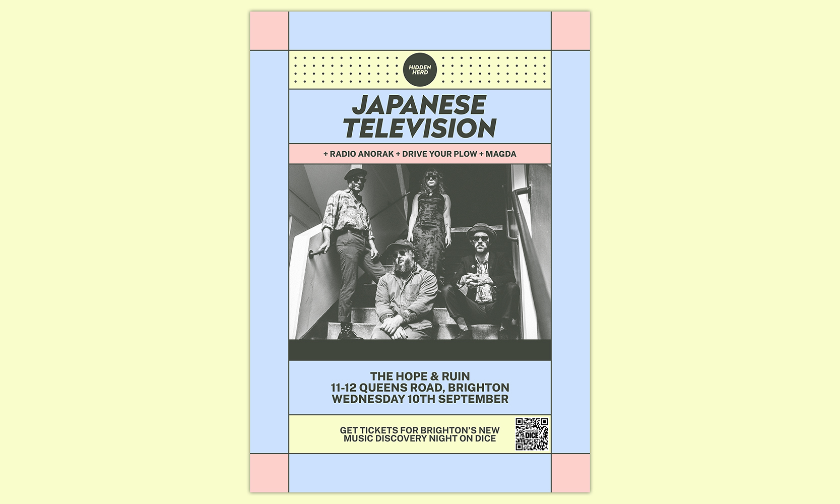 Japanese Television + Radio Anorak + MAGDA *SOLD OUT*