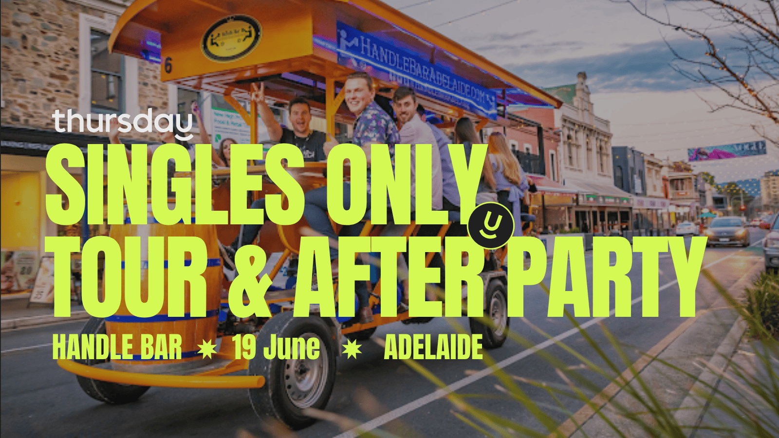 Thursday | Handle Bar Homebase & Tour (25-40) | Adelaide