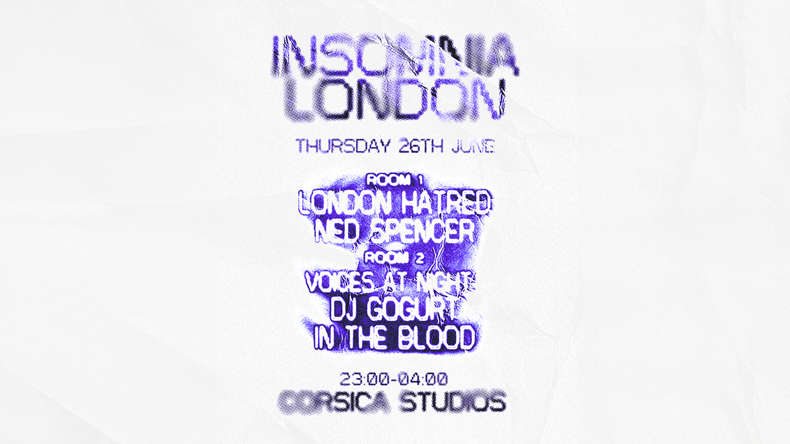 Insomnia London – House x DnB x Techno