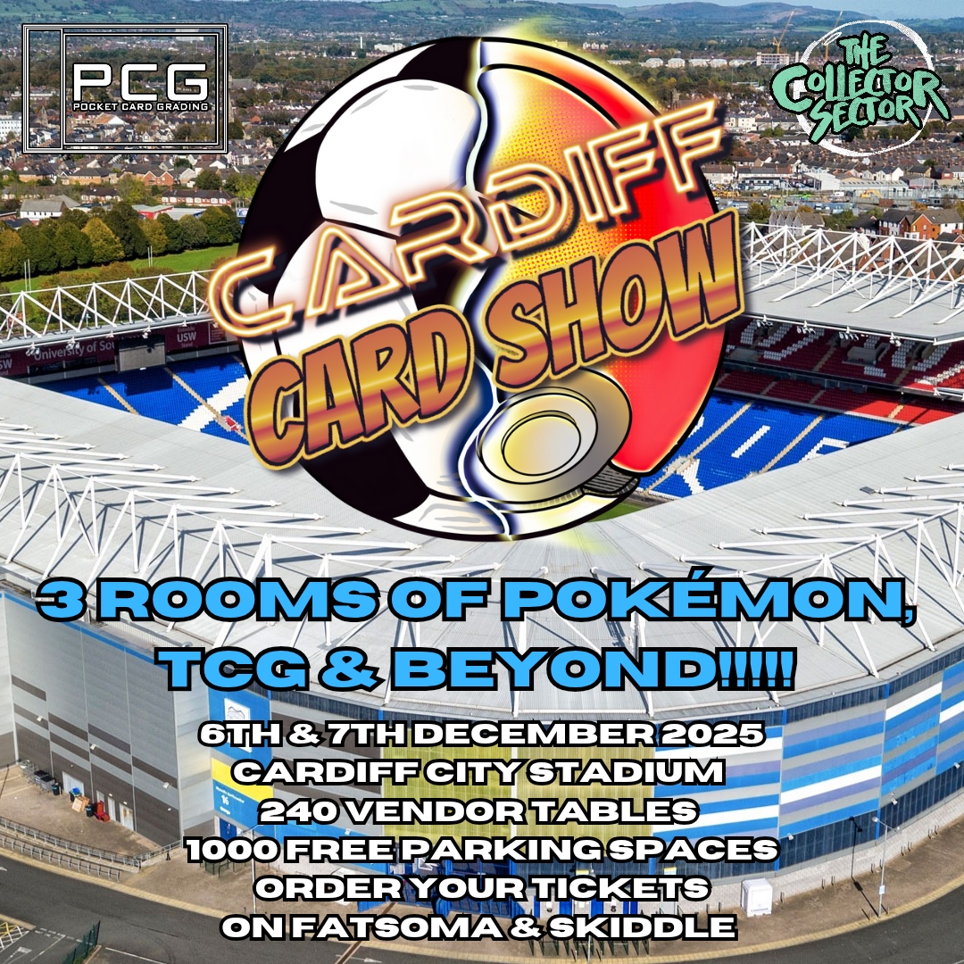 CARDiff Card Show #14 @ Cardiff City Stadium at Cardiff City Stadium,  Cardiff on 6th Dec 2025 | Fatsoma