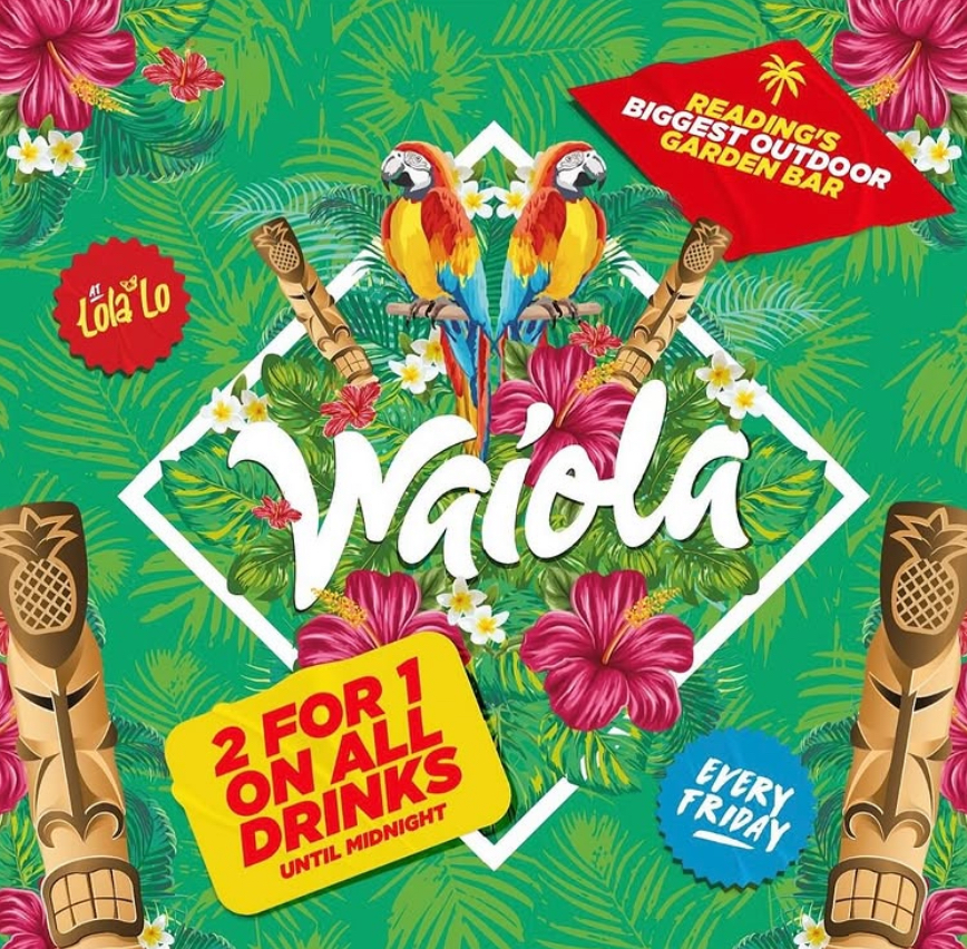 Waiola: 2-4-1 Drinks before 11pm🍹