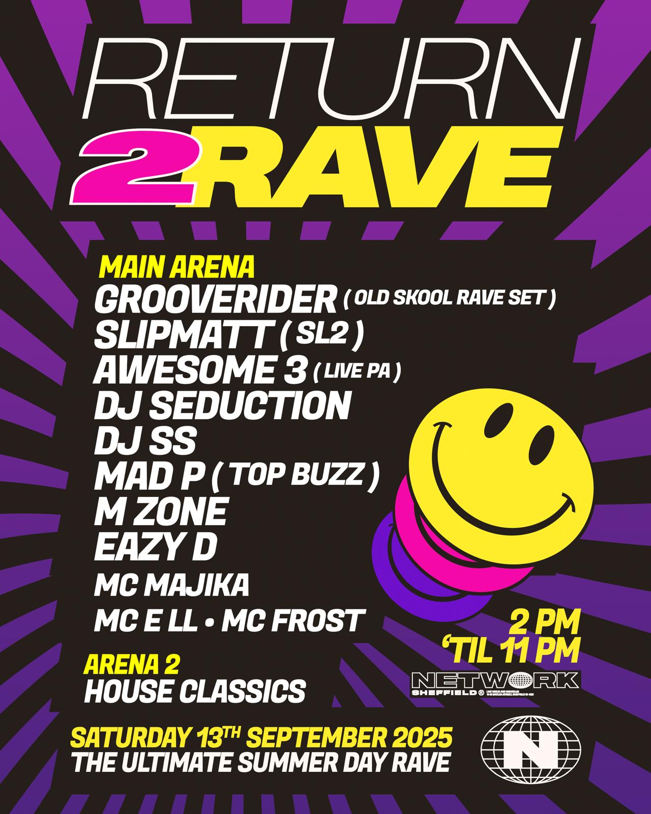 RETURN 2 RAVE | Network