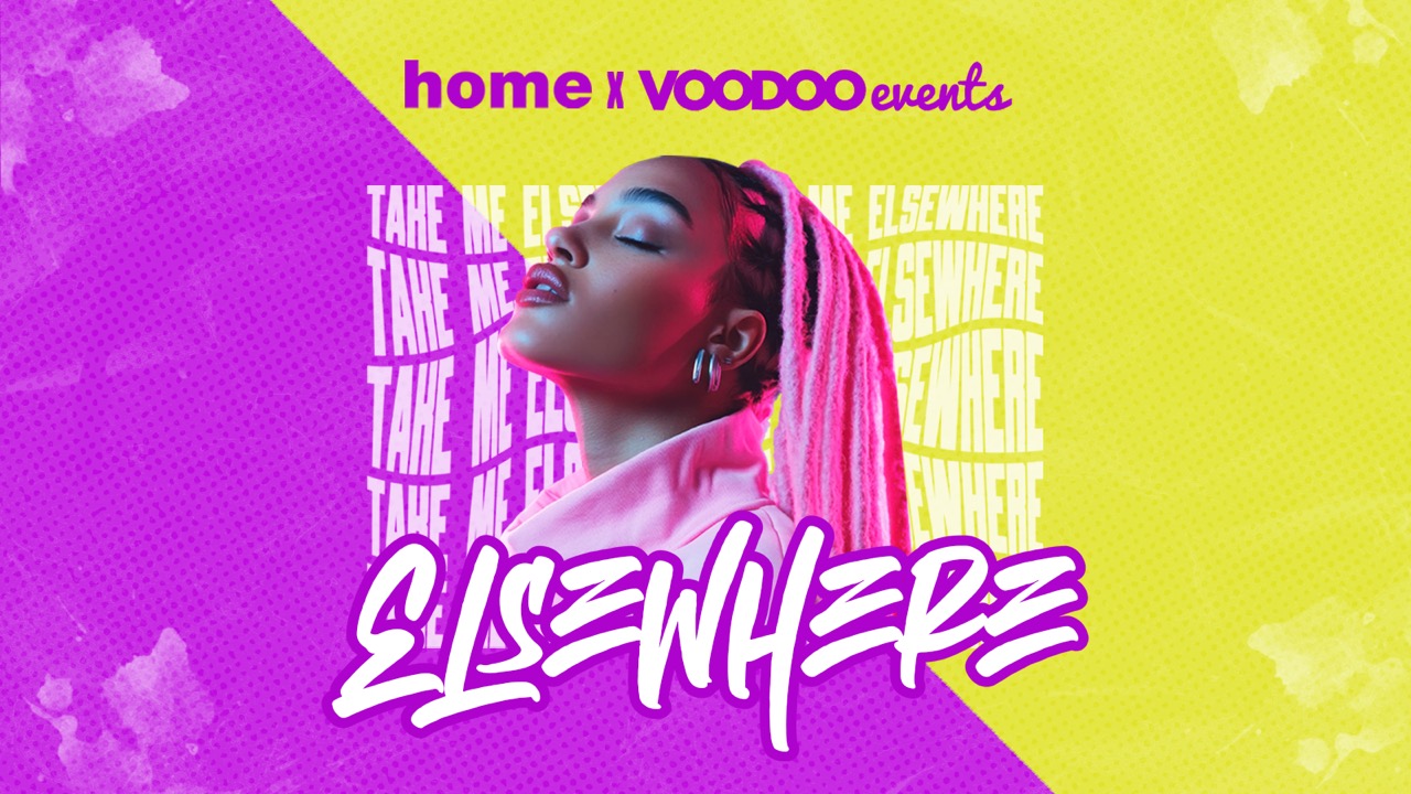 Elsewhere x Voodoo Events 30th August – Saturdays @ Home!