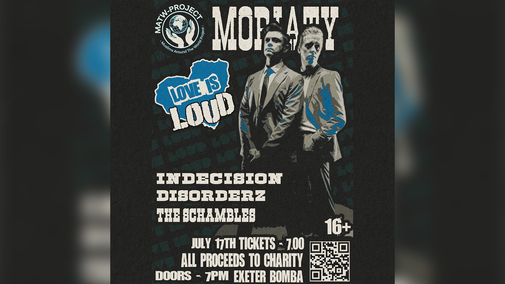 Love Is Loud @ Bomba ft. Moriaty, Indecision, Disorderz and The Schambles