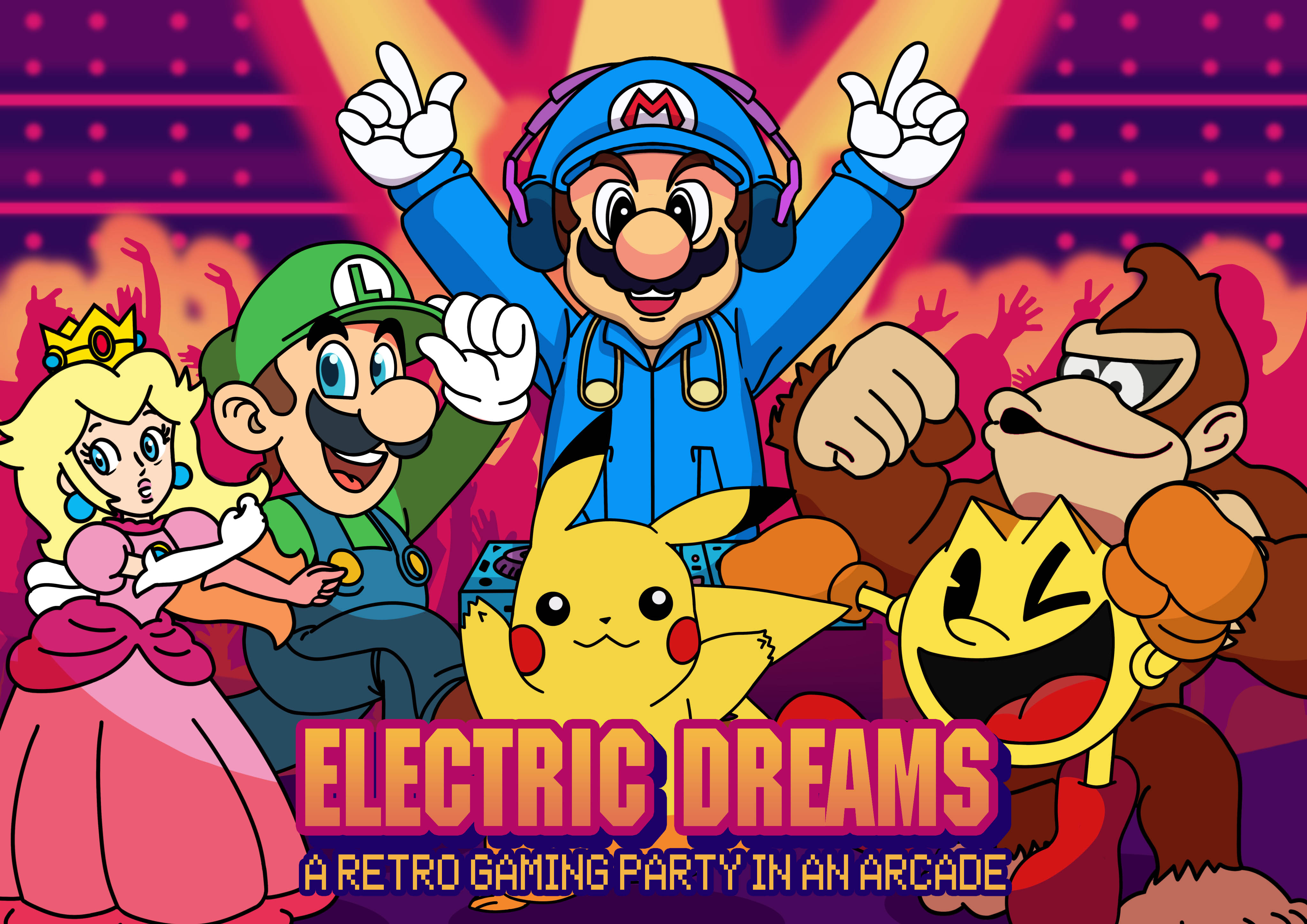 Electric Dreams Arcade Retro Party at NQ64 (Newcastle)