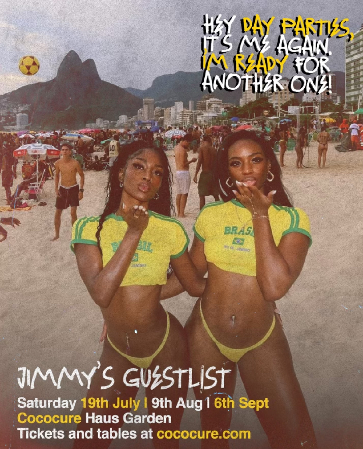 Jimmy’s Guestlist WE DEY #﻿JULYBABIES DAY PARTY SPECIAL