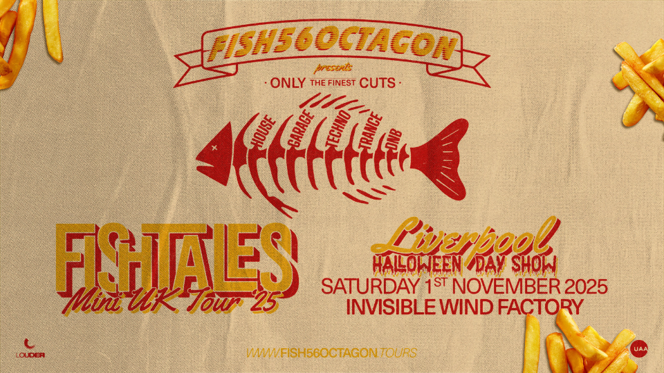 FISH TALES Mini UK Tour ’25 – INVISIBLE WIND FACTORY LIVERPOOL
