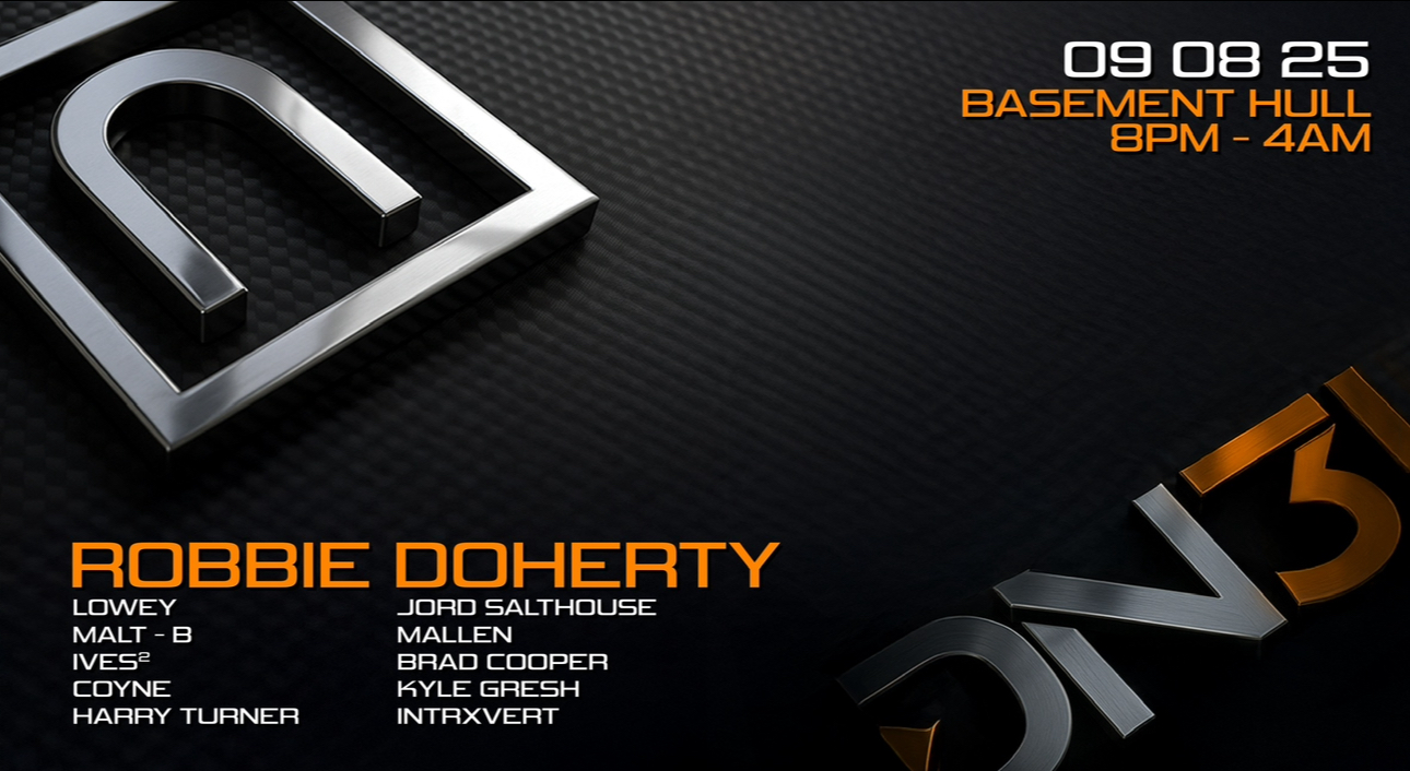 Basement X DN31 Presents Robbie Doherty