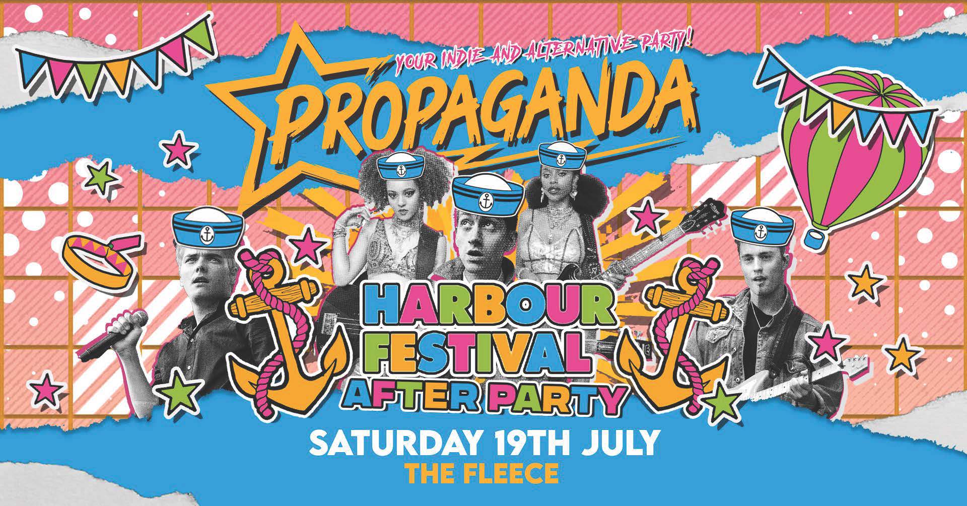 TONIGHT! Propaganda Bristol – Harbour Festival Afterparty!