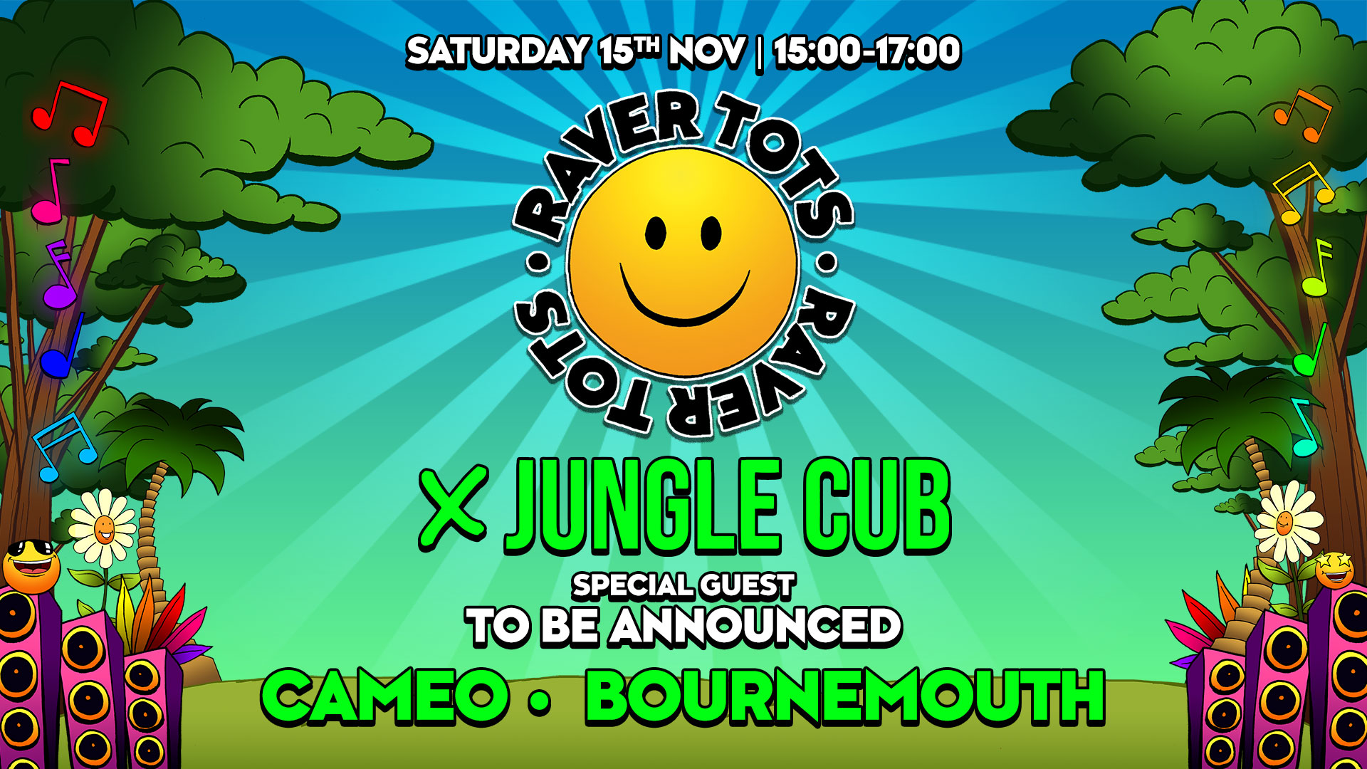 Raver Tots x Jungle Cub Bournemouth