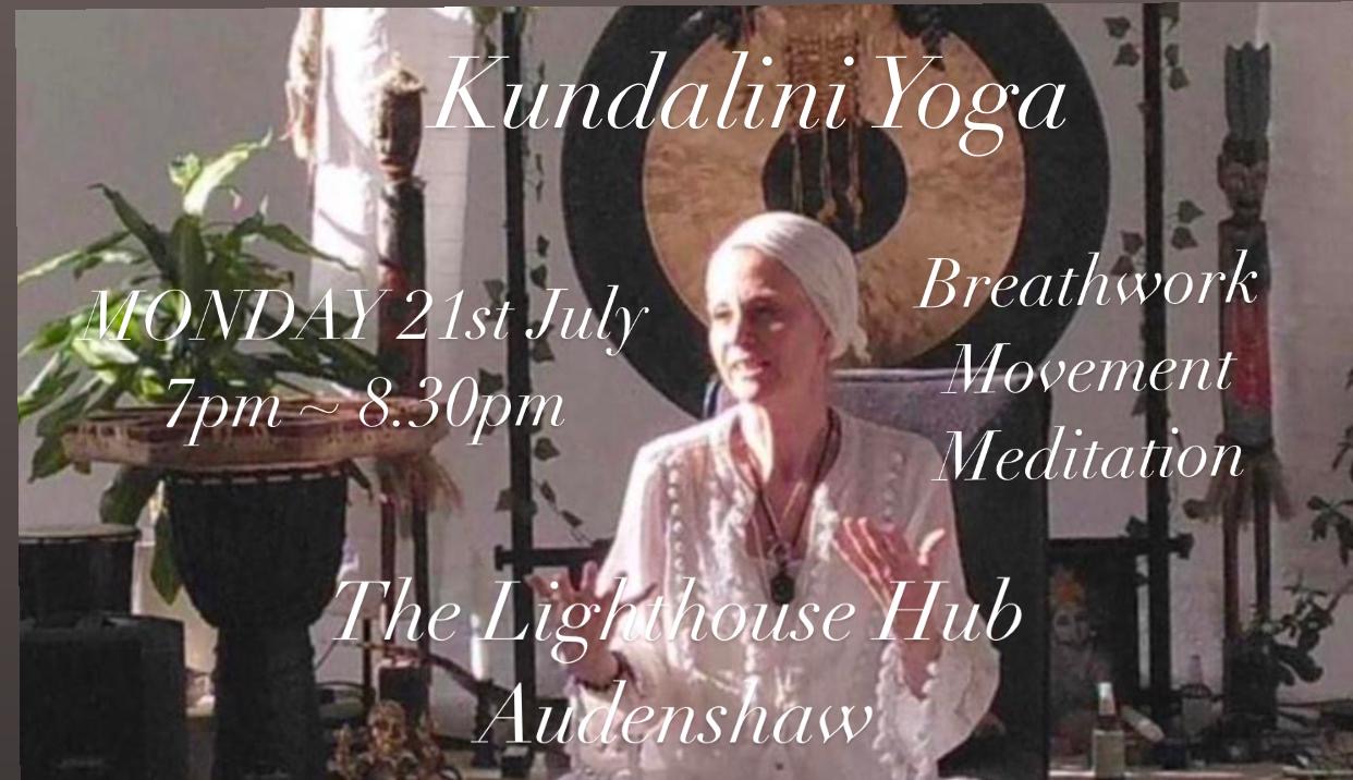 Kundalini Yoga (Monday 21st June) @ The Lighthouse 7pm