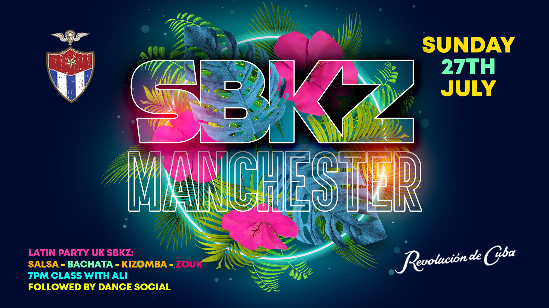 SBKZ MANCHESTER – Sunday 27th July | Revolucion de Cuba