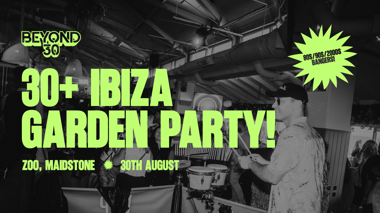 OVER 30s DAYTIME CLUBBING – MAIDSTONE🕺🏽