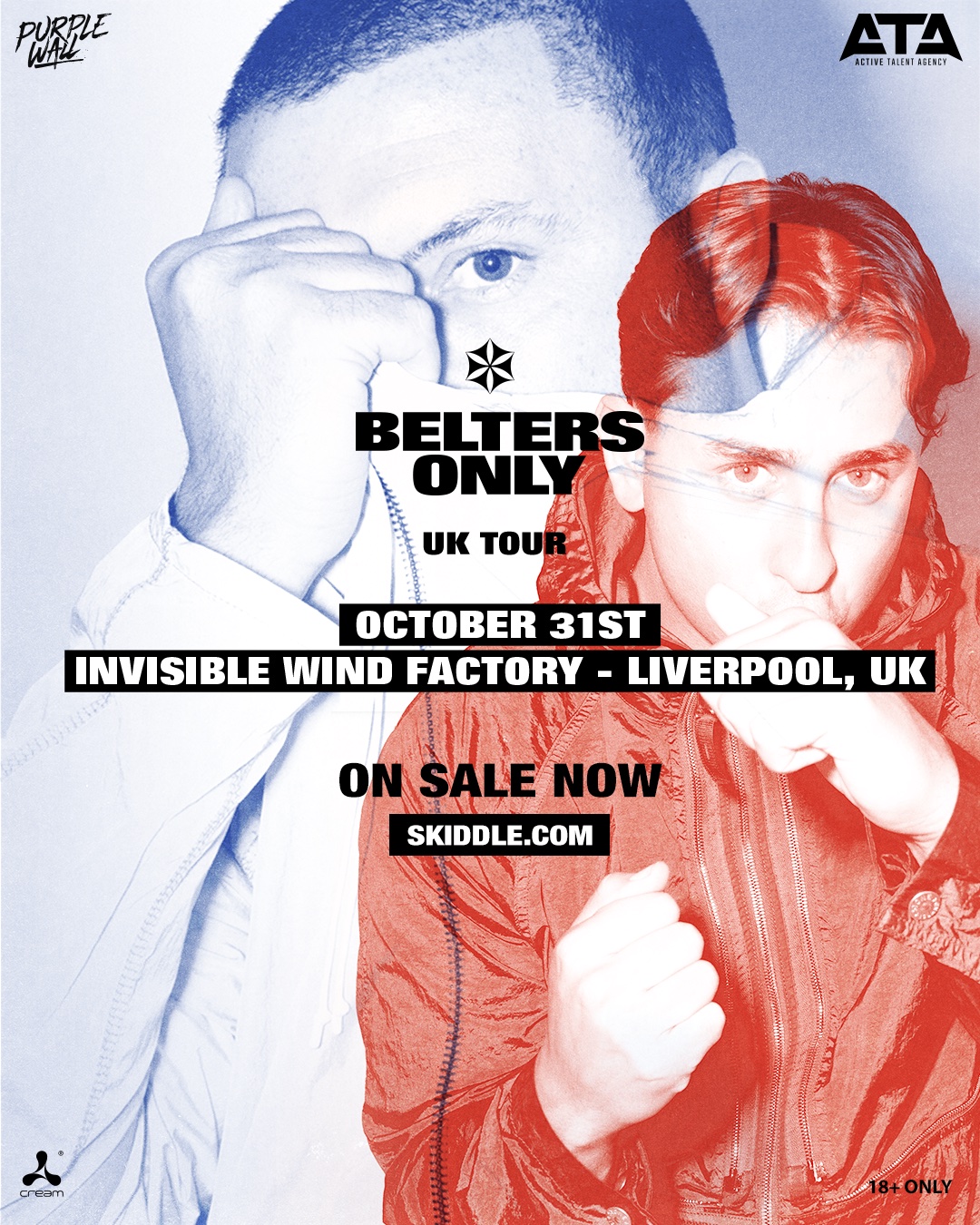 Belters Only at Invisible Wind Factory in Liverpool – Friday 31st October