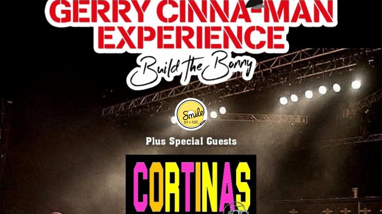 The Gerry Cinna-man Experience – Tribute to Gerry Cinnamon.