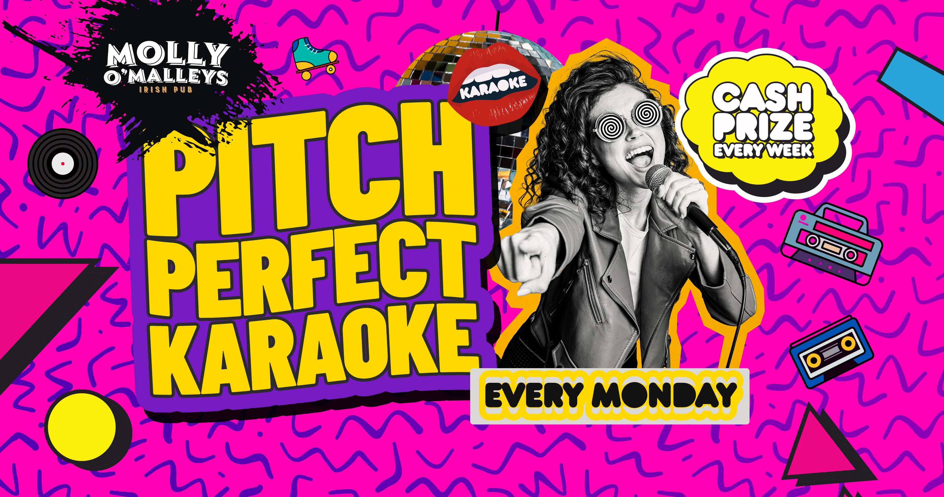 PITCH PERFECT KARAOKE 🐤 Every Monday at Molly O’Malleys | Preston Freshers ⭐️