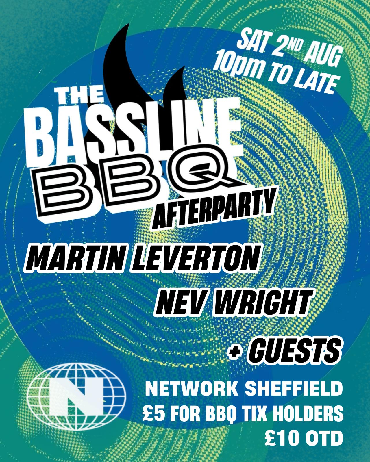 the bassline bbq after party  THIS SATURDAY……