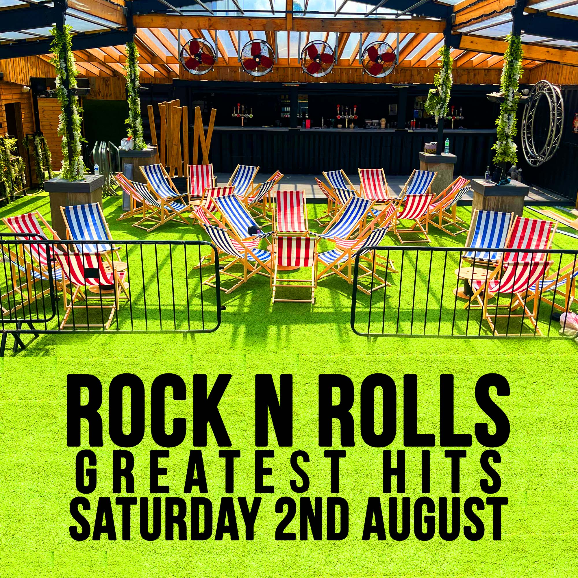 Rock & Roll Greatest Hits – The Garden Summer Party