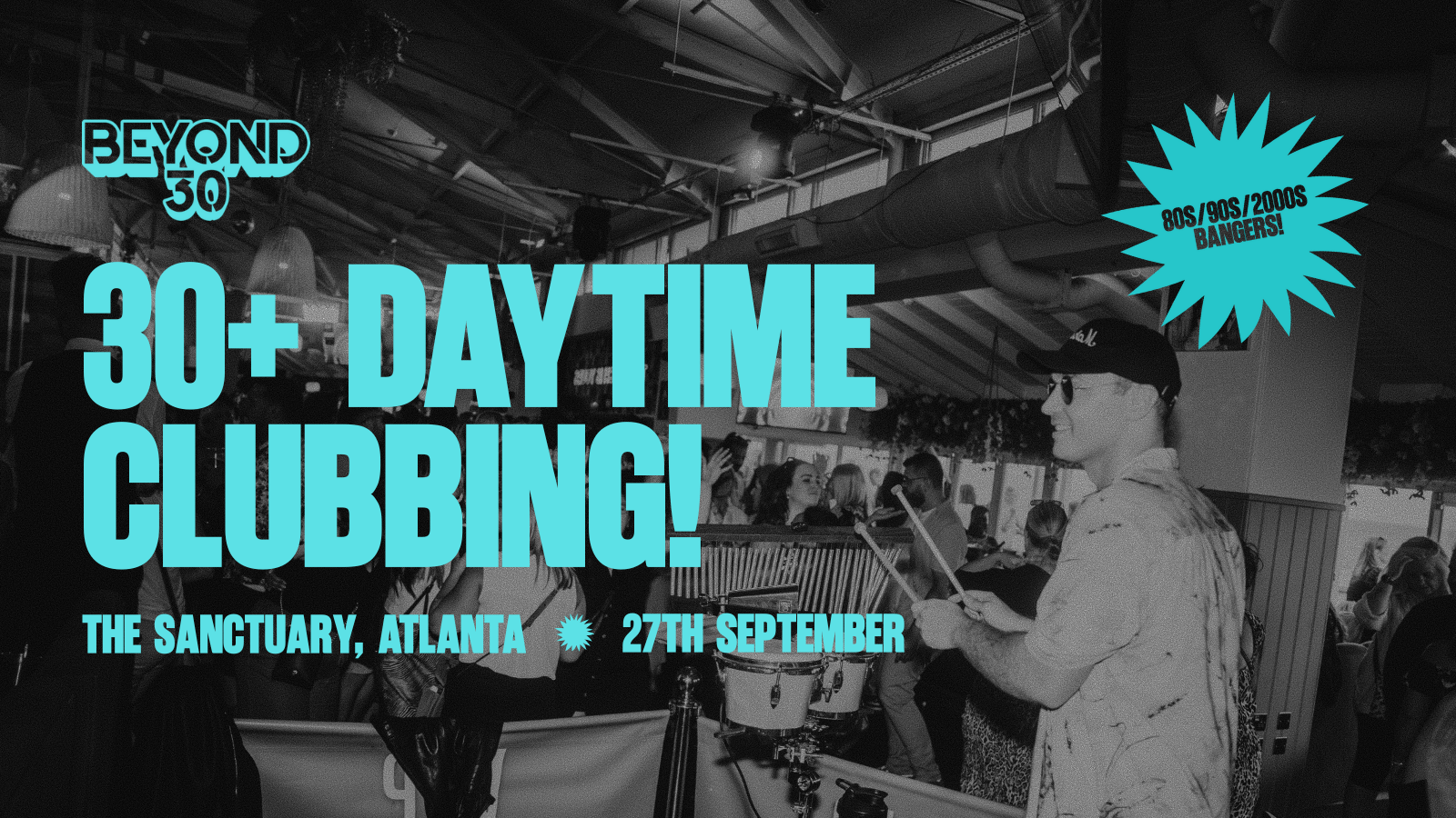 OVER 30’s DAYTIME CLUBBING : ATLANTA🕺
