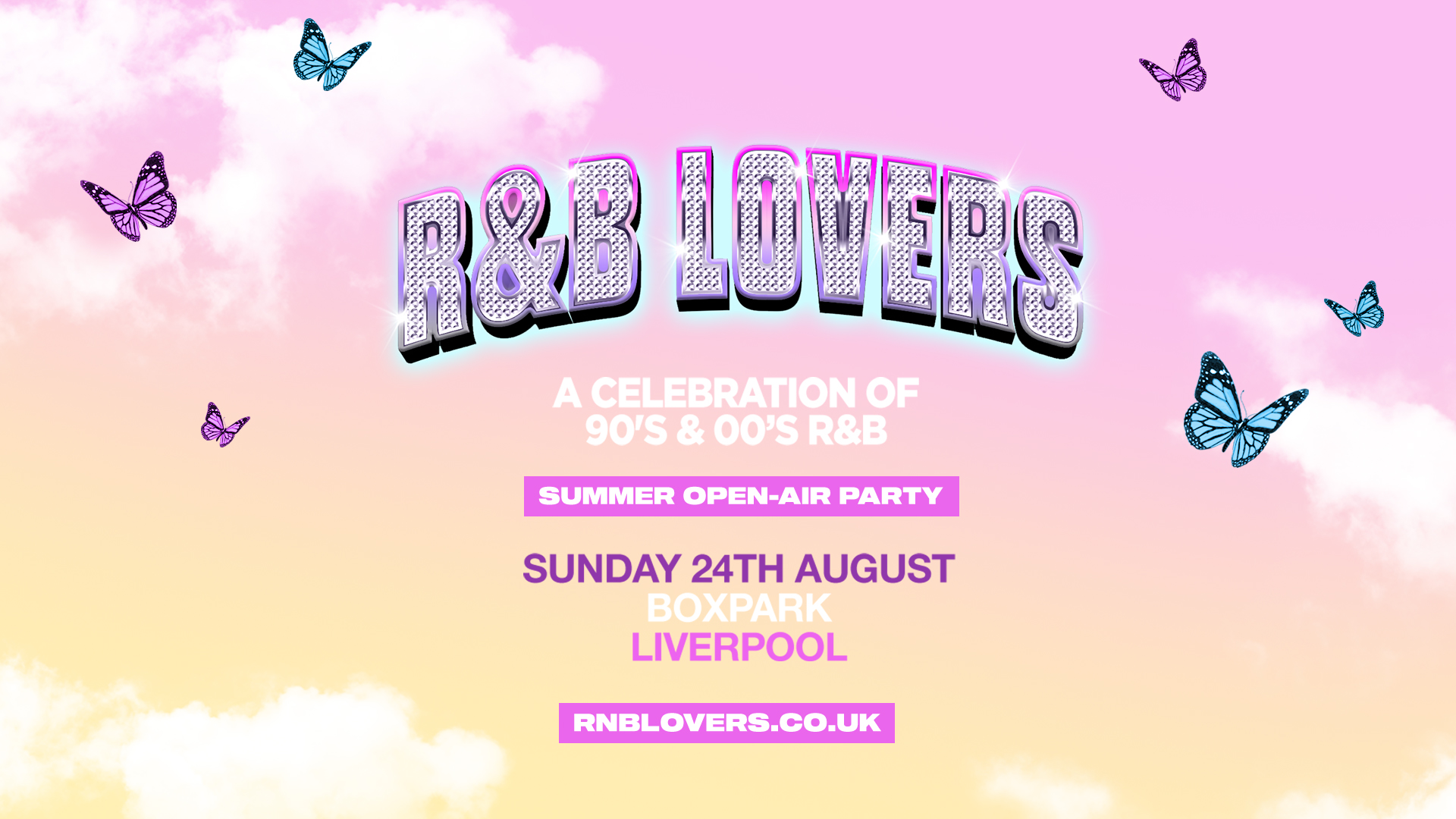 R&B Outdoor Terrace Party – Sunday 24th August – now at BOXPARK Liverpool  [EXTRA DATE ADDED DUE TO HUGE DEMAND!]