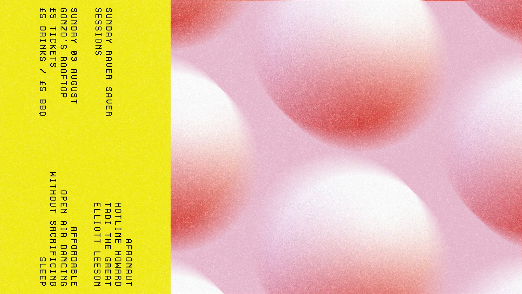 Sunday Saver Sessions – Tadi the Great & Friends – Rooftop