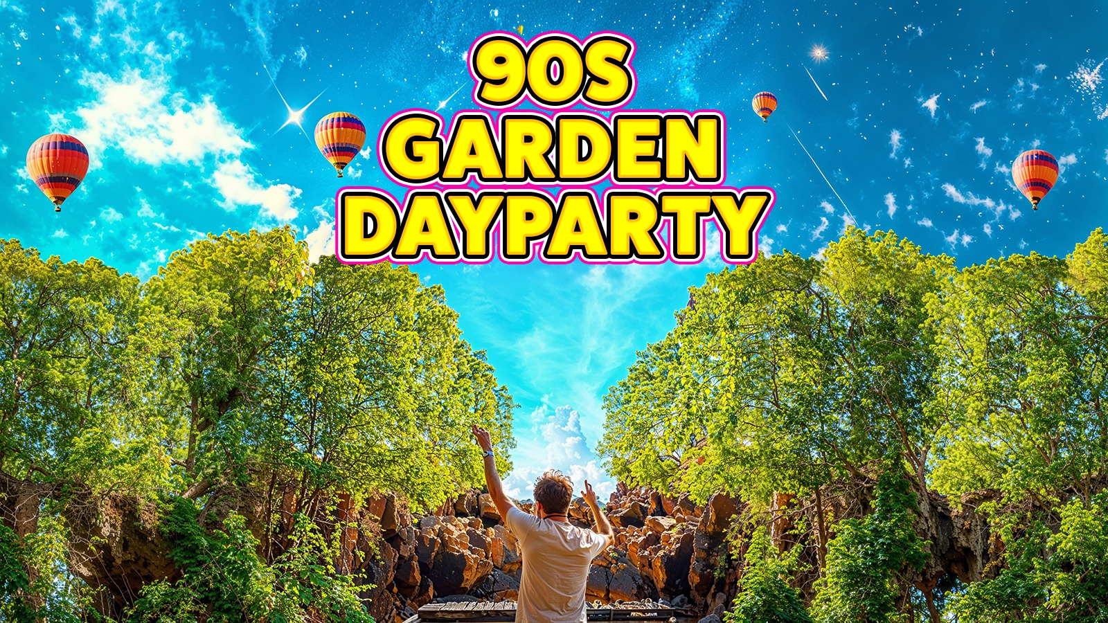 90s Garden Day Party: London, Vauxhaull 🌿