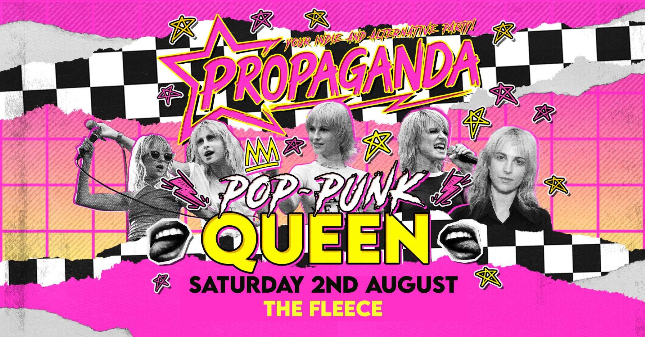 TONIGHT! Propaganda – Pop-Punk Queen Party!