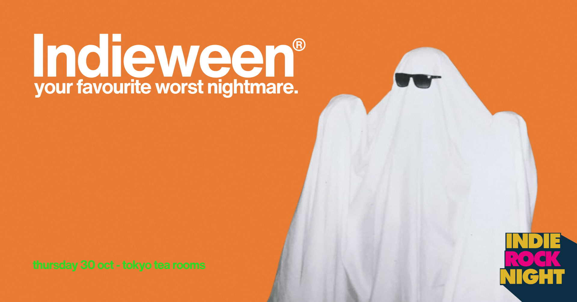 Indie Rock Night ∙ INDIEWEEN (Halloween special) *SOLD OUT*
