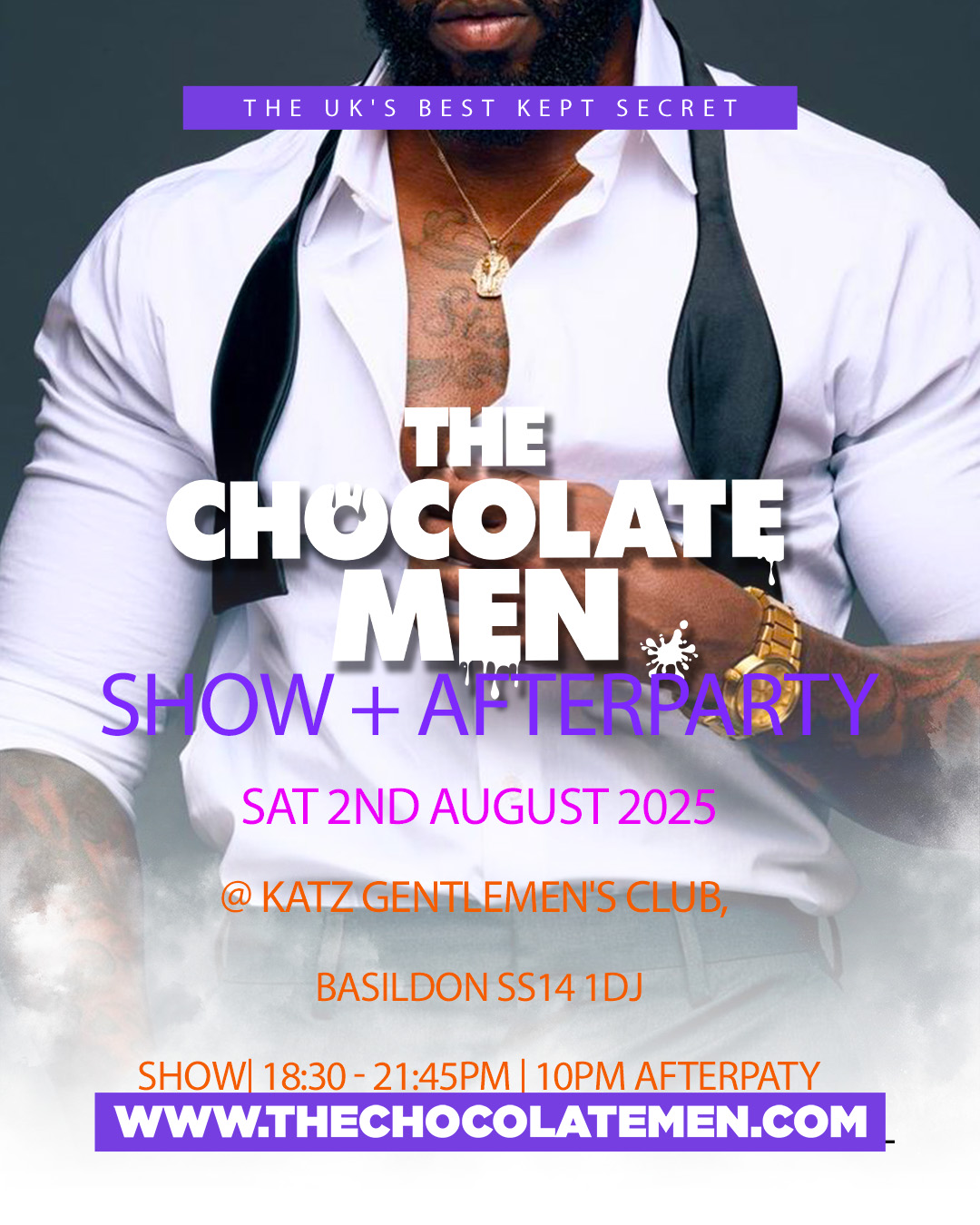 THE CHOCOLATE MEN SHOW + AFTER PARTY