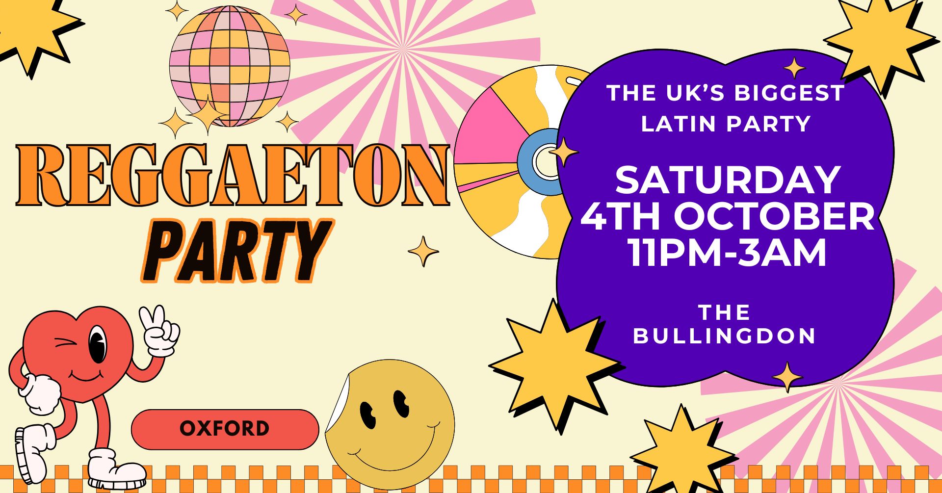 Reggaeton Party (Oxford) October 2025
