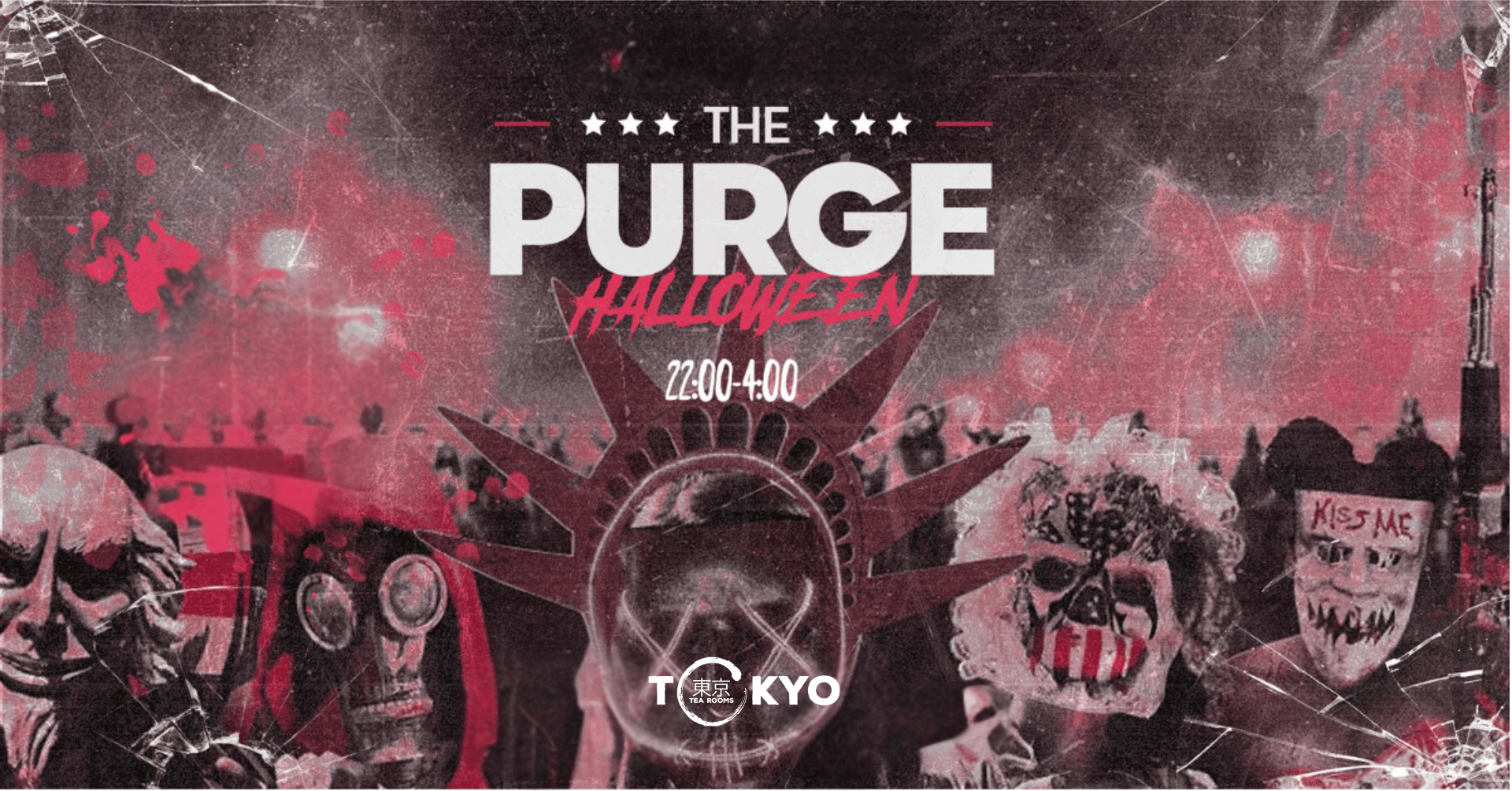 The Purge Halloween | Canterbury *SOLD OUT – LIMITED TICKETS ON THE DOOR – DOORS OPEN AT 9:30PM**