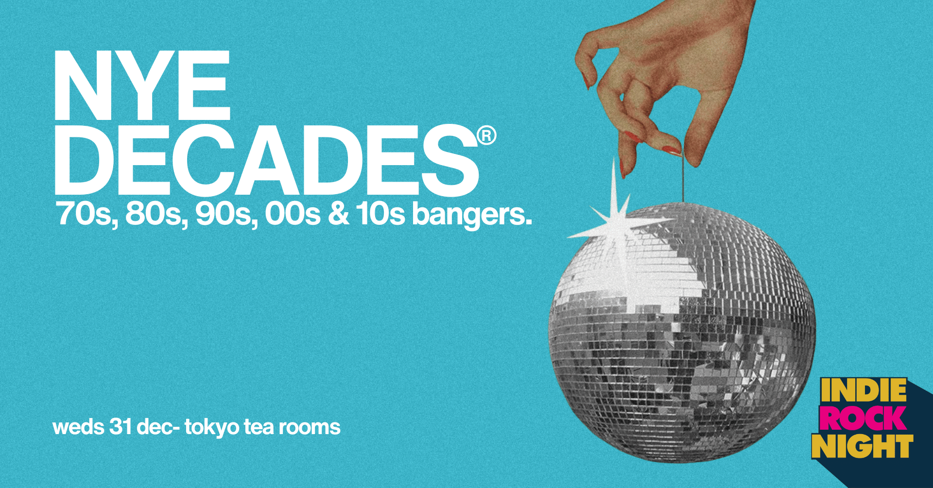 Indie Rock Night ∙ NYE DECADES | Canterbury New Years Eve Party *SOLD OUT*