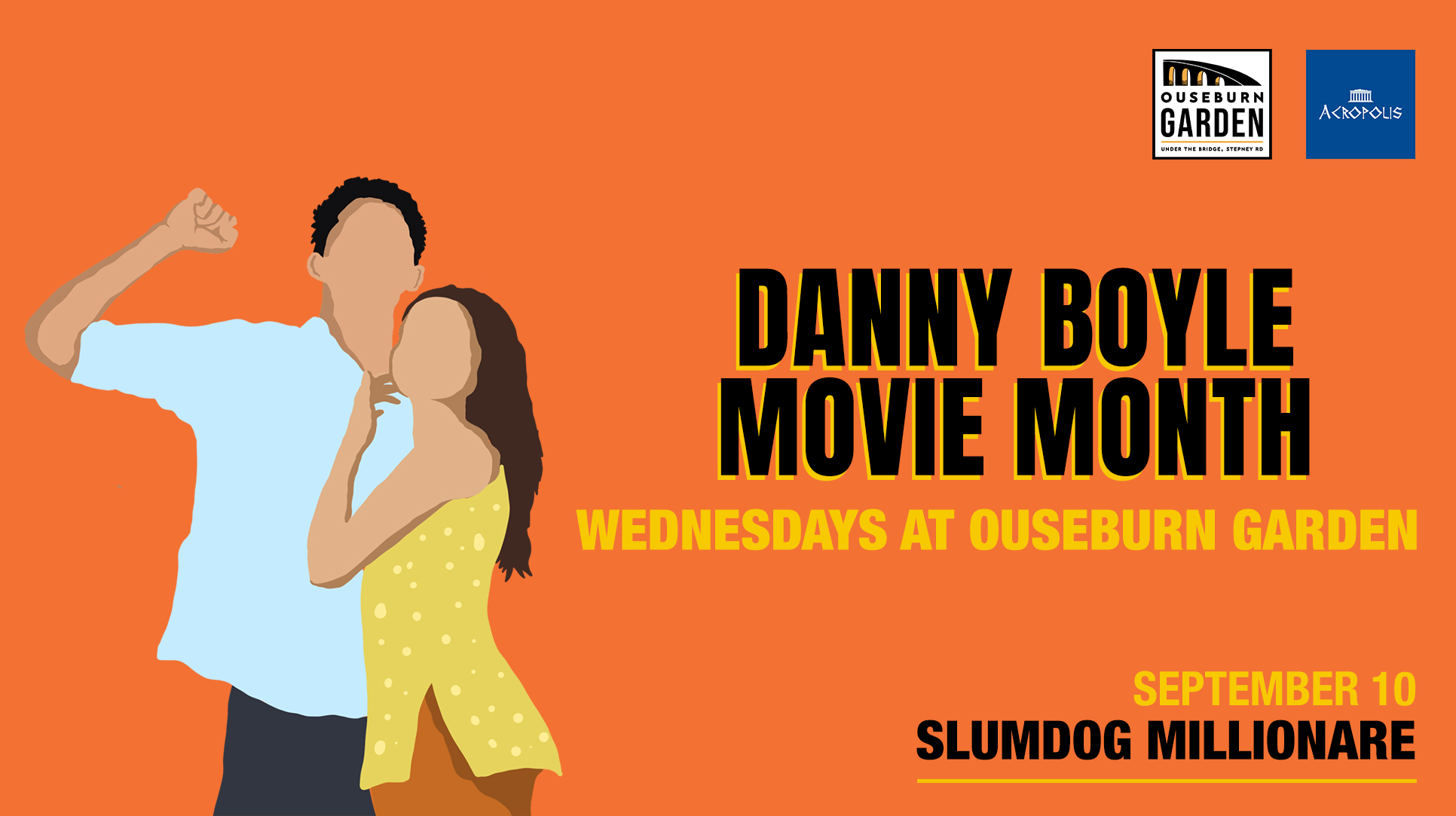 Danny Boyle Movie Month at Ouseburn Garden –  (SLUMDOG MILLIONAIRE)
