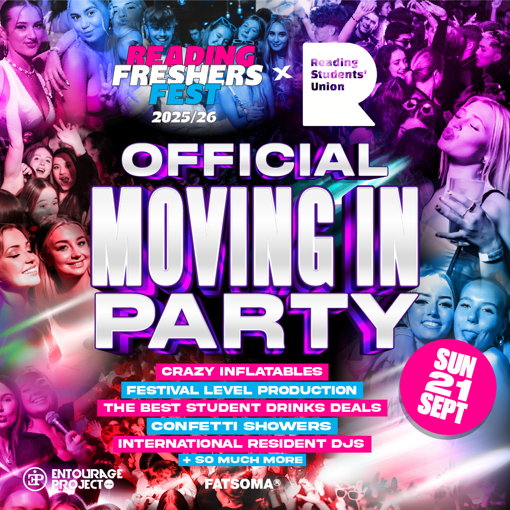 Reading’s Official Moving In Party 🚀 SOLD OUT