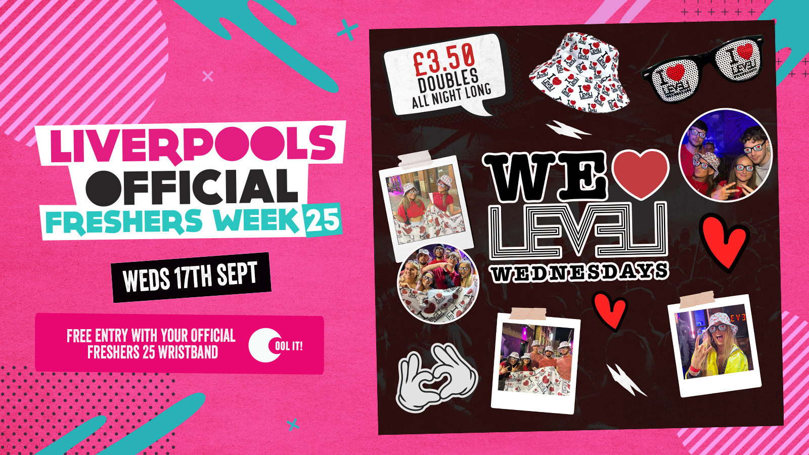 DAY 4 – OFFICIAL EVENT 1 – WE LOVE ❤️ WEDNESDAYS : Freshers Opening Party