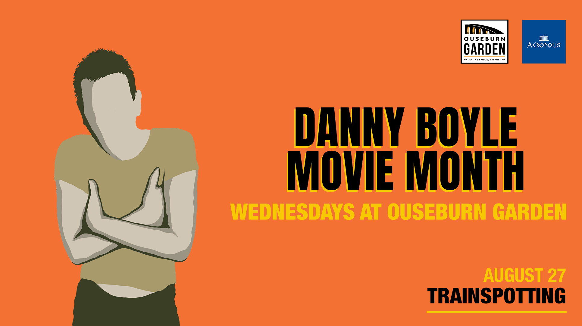 Danny Boyle Movie Month at Ouseburn Garden –  (TRAINSPOTTING)