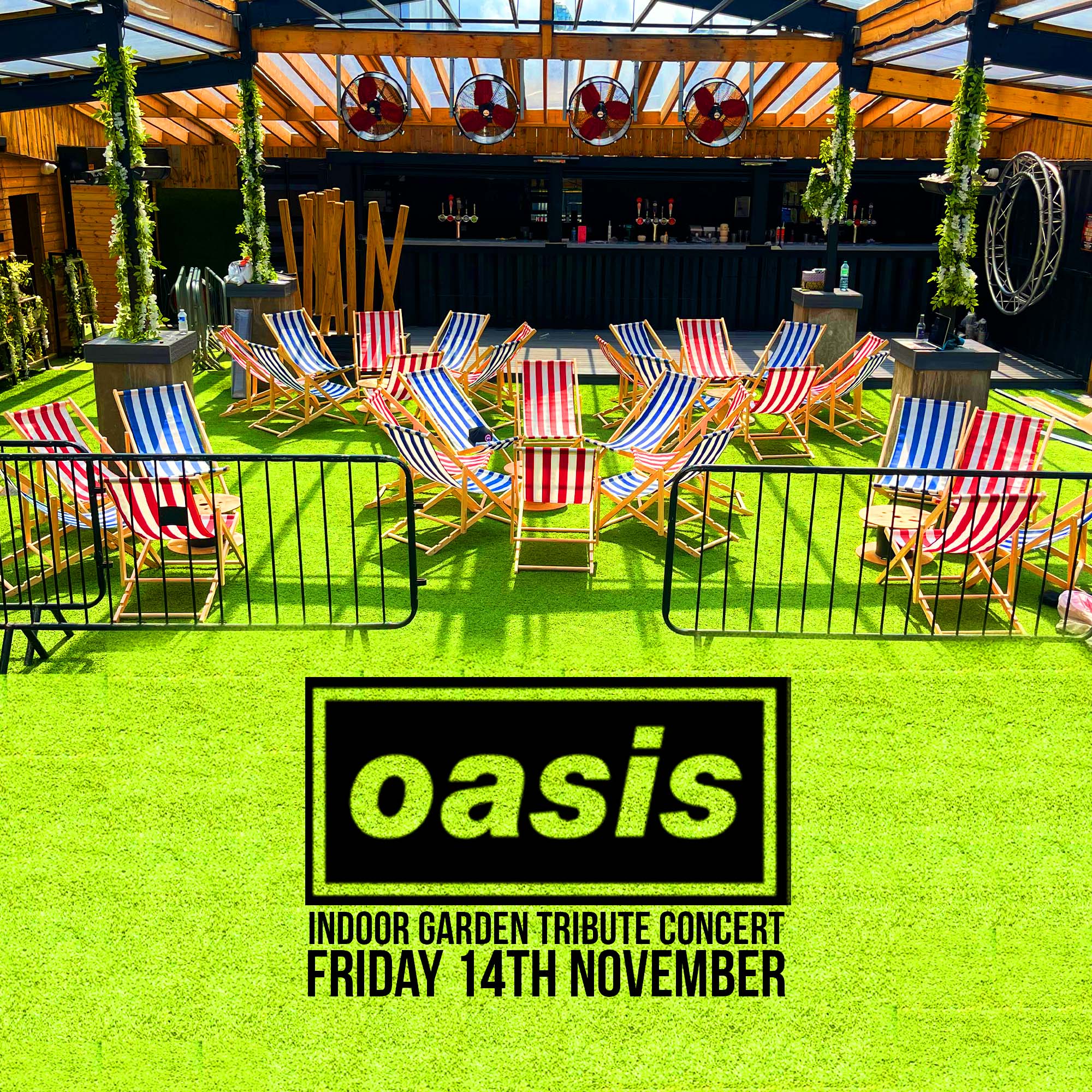 Oasis Vs Paolo Nutini – Indoor Garden Tribute Concert