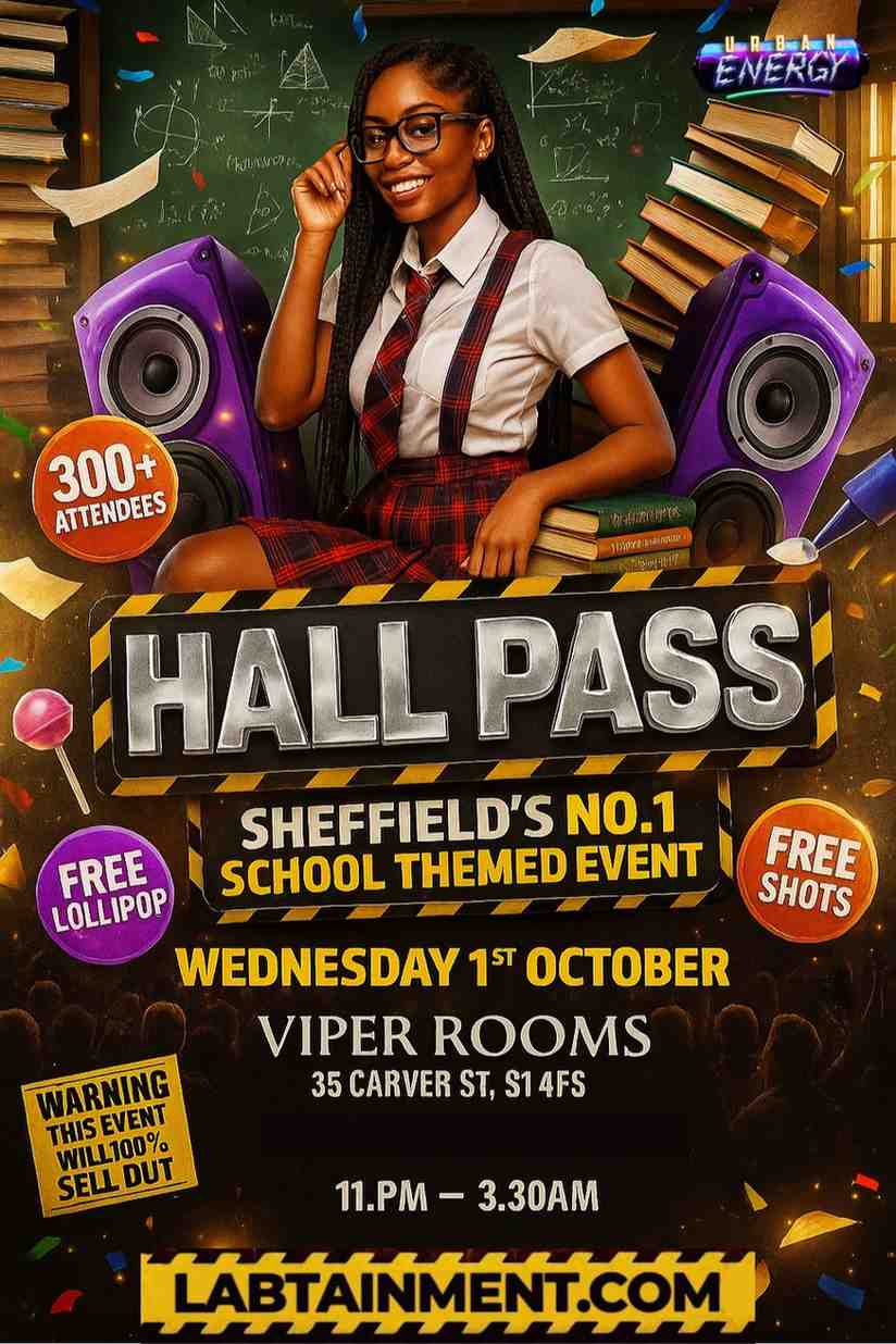 HALL PASS: SHEFFIELD’S FRESHERS NO1 SCHOOL-THEMED EVENT