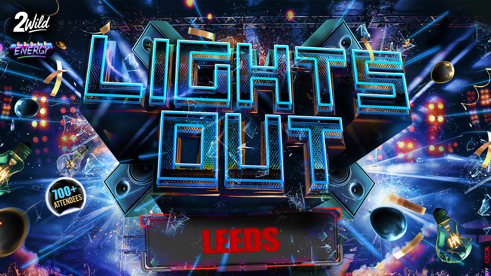 LIGHTS OUT LEEDS – Leed’s Littest Event!