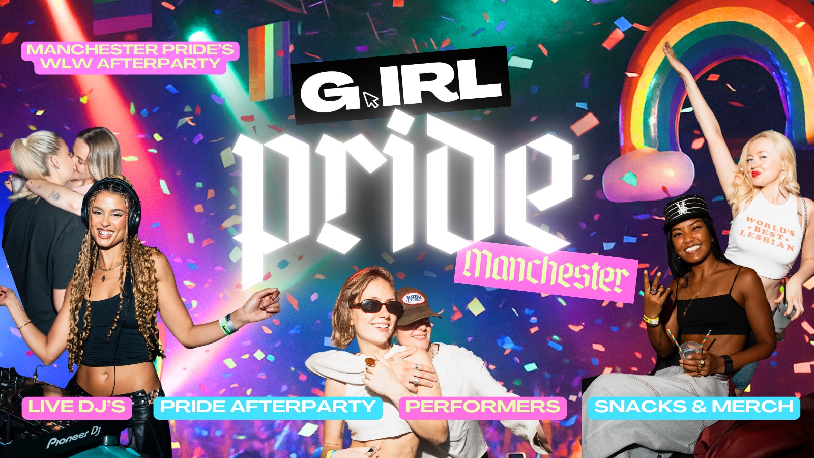 G.IRL Manchester Pride Afterparty