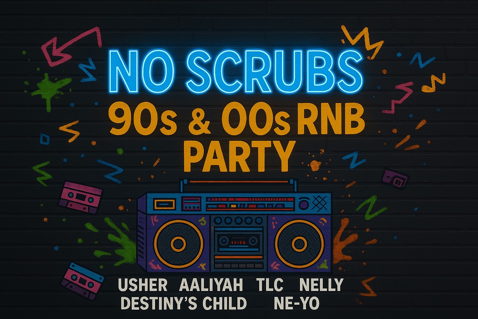 No Scrubs: 90s & 00s R&B Day Party (Manchester)