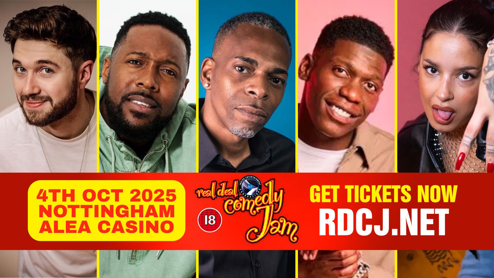 Nottingham Real Deal Comedy Jam Autumn Special!