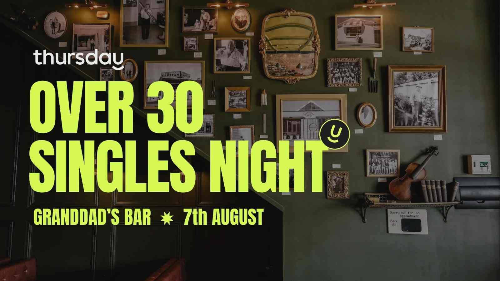 Thursday | Granddad’s Bar (30+) | Newcastle