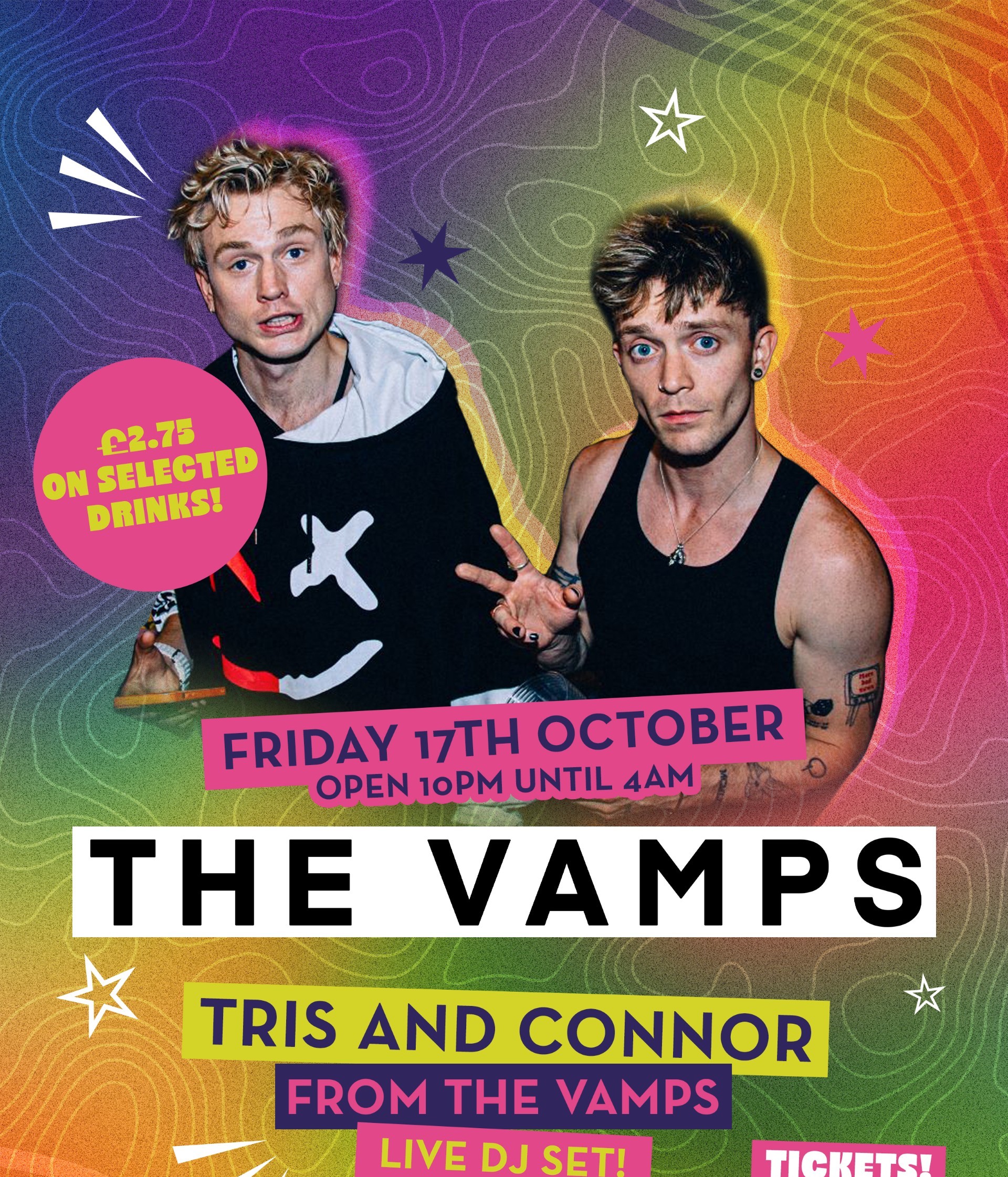 The vamps DJ set at Popworld - Reading, Reading on 17th Oct 2025