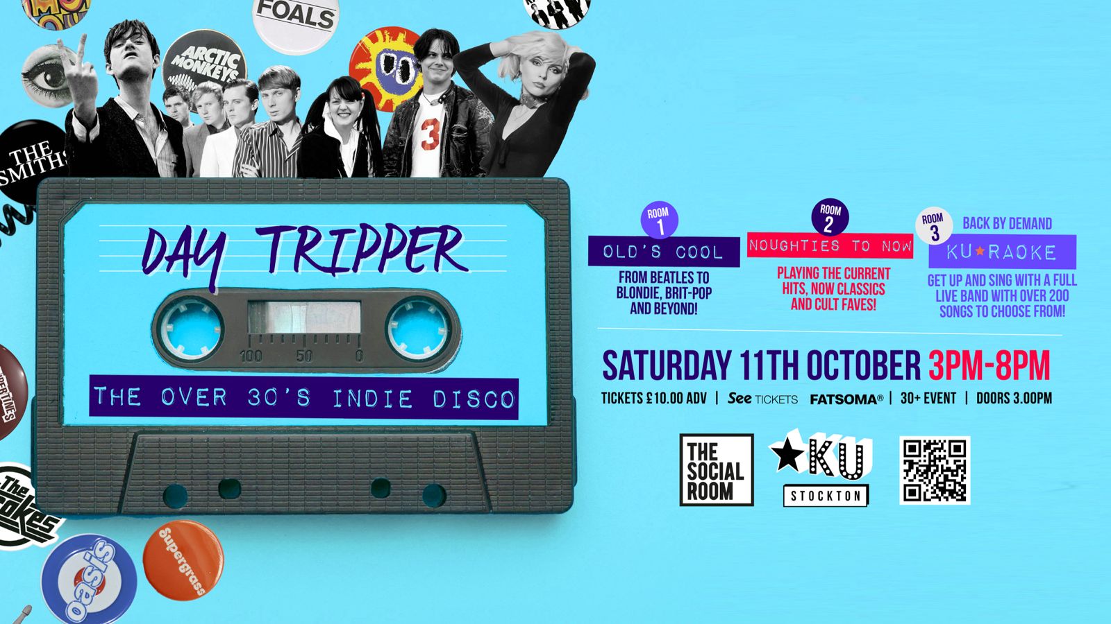 Day Tripper 2 – The Over 30s Indie Disco