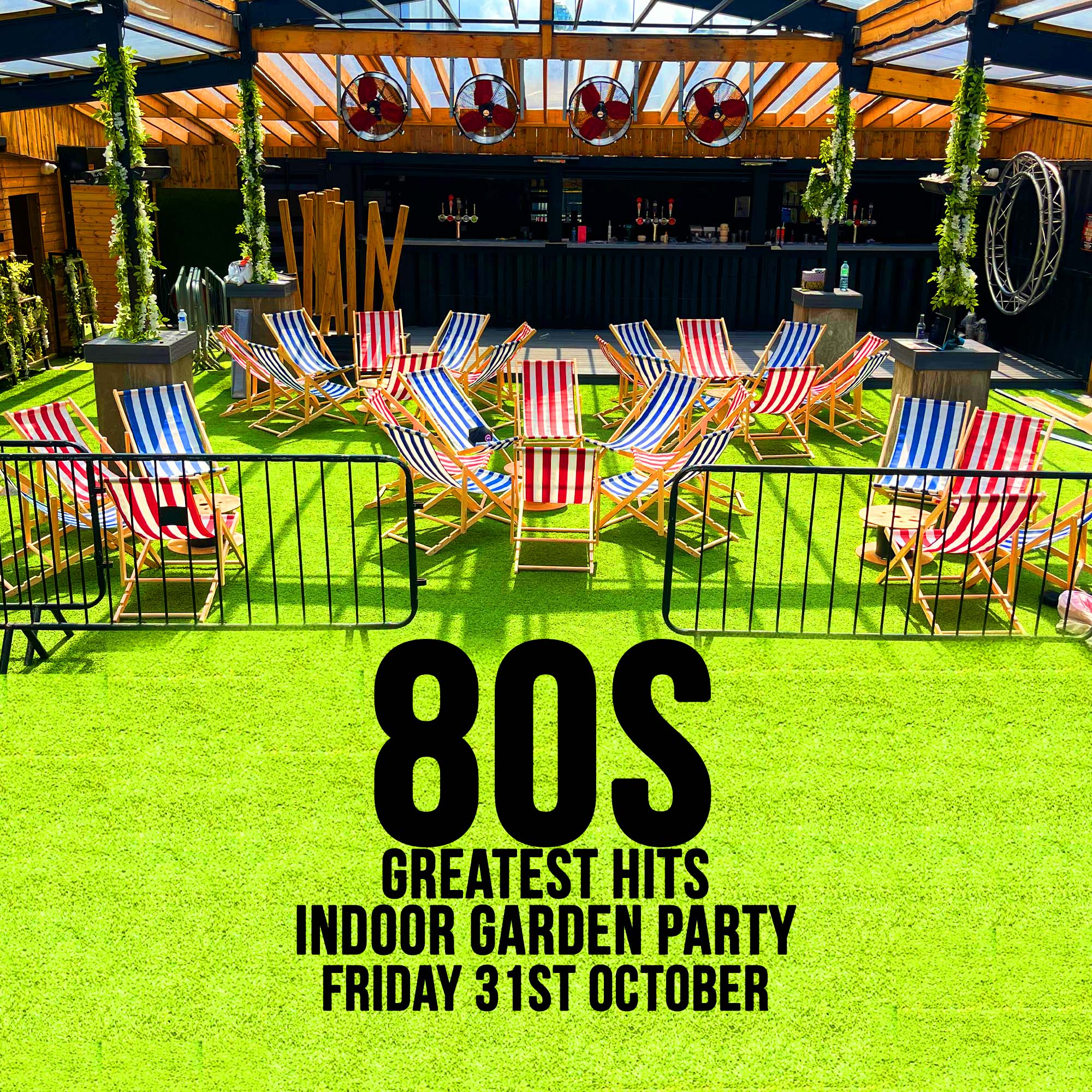 80s Greatest Hits – Indoor Garden Party