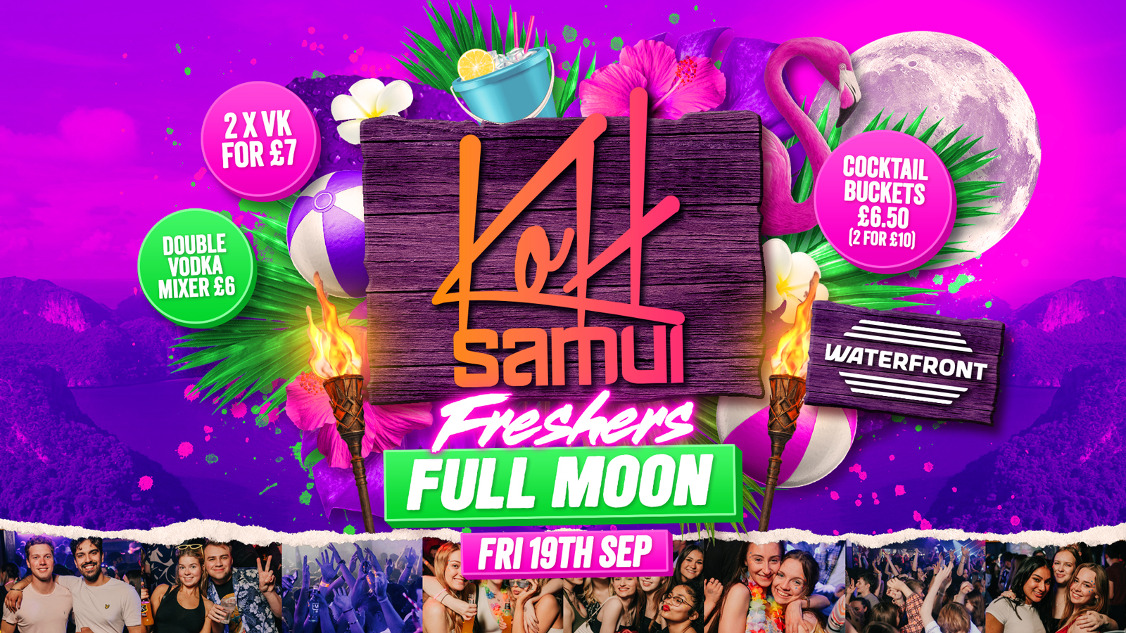 Freshers FULL MOON PARTY x KOH SAMUI 🌴🍹